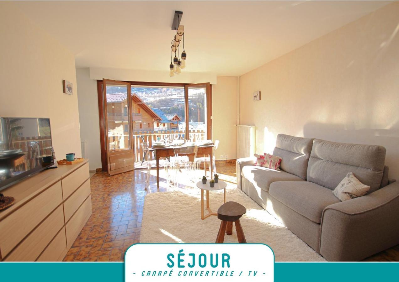 Briancon - Serre Chevalier 1200 - Joli Appartement - Face Aux Pistes En Centre Ville Екстер'єр фото