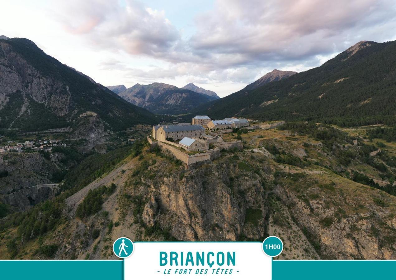 Briancon - Serre Chevalier 1200 - Joli Appartement - Face Aux Pistes En Centre Ville Екстер'єр фото